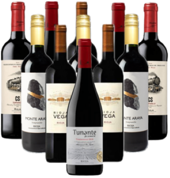 Rioja Probierpaket Rotwein Tempranillo Spanien 12er Angebot