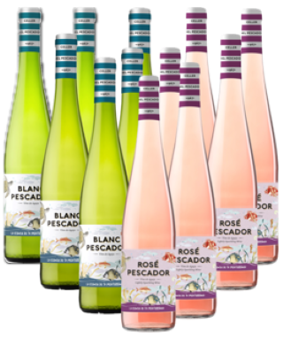 Perelada Pescador Blanc & Rosé Probierpaket Spanien 12er Angebot