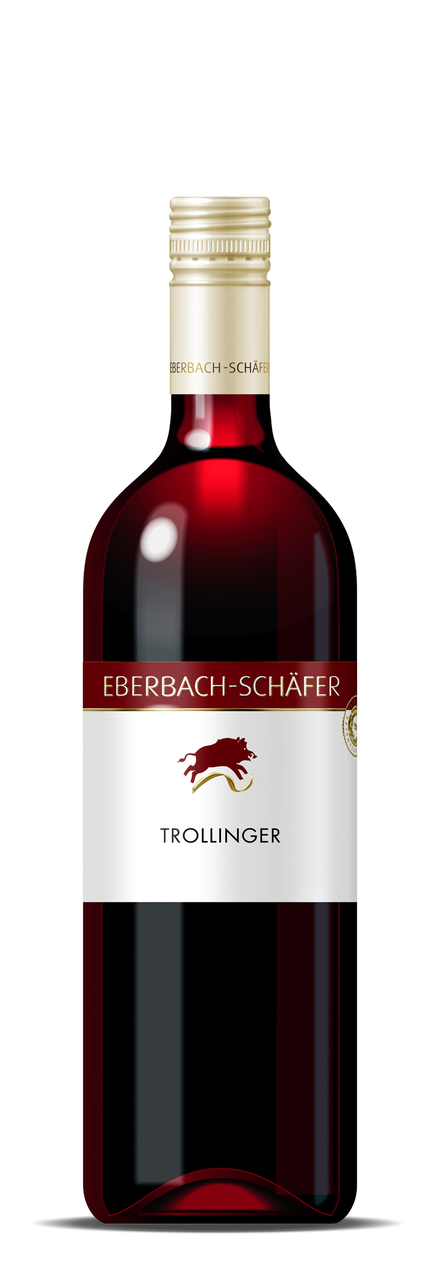 halbtrocken Wein Eberbach-Schäfer Trollinger Württemberg