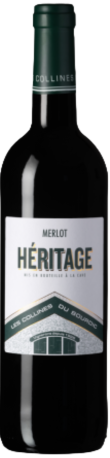 Bourdic Merlot Heritage Rouge IGP Rhone Frankreich